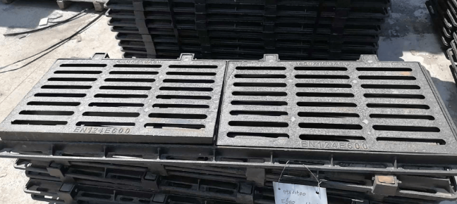 岳西球墨铸铁连体双篦展示