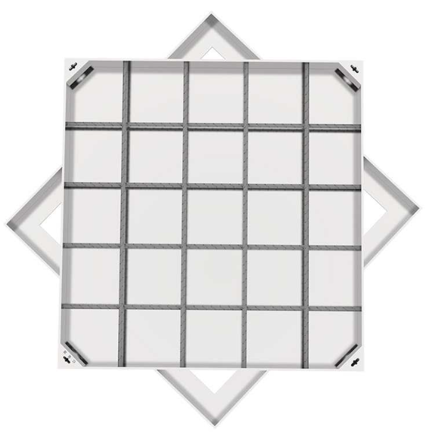 岳西不锈钢方井展示